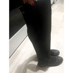 Cuissardes Guess Bottes noire cuir PU