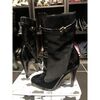 Bottines Topshop Bottines &agrave; talon en cuir et Su&eacute;d&eacute; noires,marque topshop taille