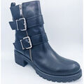 Bottes femme sur Grenoble : Bottines Minka Bottines Bikers Valcia Noires - Minka