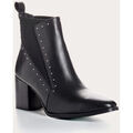 Bottines Reqin's Bottines Zita Cuir Noir -