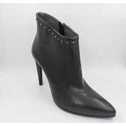 Chaussures escarpins Now Escarpins cuir &agrave; talon 6590 - Noir