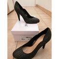 Chaussures escarpins Moony Mood Escarpins hauts neufs Argent&eacute; Grenoble