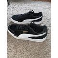 Baskets basses Puma Basket puma suede noires