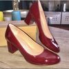 Chaussures escarpins Les Points Roses Escarpins rouges vernis