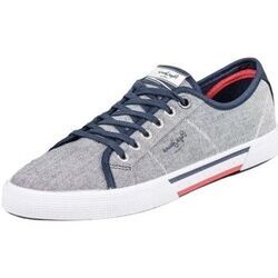 Baskets basses Pepe jeans Sneakers homme Ref 55564 gris