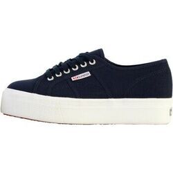 Baskets basses Superga Basket &agrave; lacet Bleu