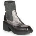 Bottines Fru.it 7850-202-PEGASUS-STEEL Argent&eacute;