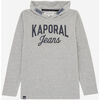 T-shirt enfant Kaporal Mikal Top &agrave; Manches Longues Gar&ccedil;on Gris Clair Gris
