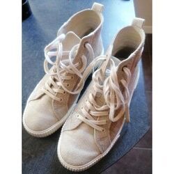 Baskets montantes Armistice Armistice Foxy midi lace w beige