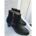 Bottines Pertini Boots en cuir noir