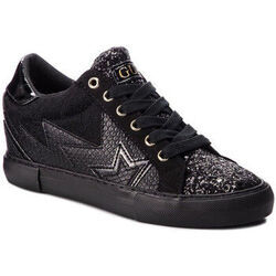 Baskets Guess Baskets Femme en Cuir POINT Noir