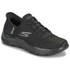 Baskets basses Skechers HANDS FREE SLIP INS : GO WALK FLEX - GRAND ENTRY Noir