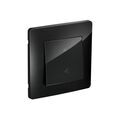 Interrupteur &agrave; encastrer caly noir 1 pi&egrave;ce(s) interrupteur vmc caly noir &agrave; encastrer monobloc vmc 1 - debflex