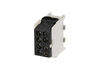 bis-electric Bornier noir enclipsable sur rail DIN pour c&acirc;ble Phase
