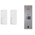 Kit interphone 1 rang&eacute;e avec 2 combin&eacute;s URMET Collectif