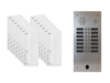 Kit interphone 2 rang&eacute;es avec 14 combin&eacute;s URMET Collectif