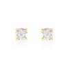 Histoire d'Or Boucles D'oreilles Puces One Or Jaune Diamants