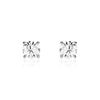 Histoire d'Or Boucles D'oreilles Puces One Or Blanc Diamants