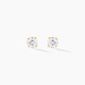 Histoire d'Or Boucles D'oreilles Puces Pepita Or Jaune Oxyde De Zirconium