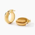Boucles d'oreille sur Grenoble : Histoire d'Or Cr&eacute;oles Kurtis Or Jaune