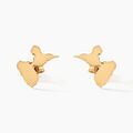 Histoire d'Or Boucles D'oreilles Puces Gwada Or Jaune