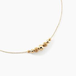Histoire d'Or Collier Brooks Or Jaune
