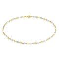 Histoire d'Or Bracelet Maille Cameo Or Bicolore
