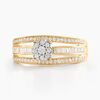 Histoire d'Or Bague Hopkin Or Jaune Diamant