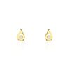 Histoire d'Or Boucles D'oreilles Puces Purete Or Jaune Diamant