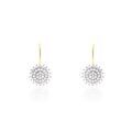 Histoire d'Or Boucles D'oreilles Pendantes Veronick Or Jaune Diamant