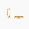 Histoire d'Or Cr&eacute;oles Infinite Love Or Jaune Diamant