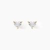 Histoire d'Or Boucles D'oreilles Puces Diamotion Or Jaune Diamant