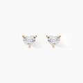 Histoire d'Or Boucles D'oreilles Puces Diamotion Or Jaune Diamant