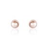 Histoire d'Or Boucles D'oreilles Puces Kesya Or Jaune Perle De Culture