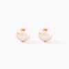 Histoire d'Or Boucles D'oreilles Puces Kesya Or Jaune Perle De Culture