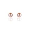 Histoire d'Or Boucles D'oreilles Puces Kesya Or Jaune Perle De Culture