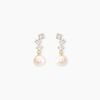 Histoire d'Or Boucles D'oreilles Pendantes Taiss Or Jaune Perle De Culture