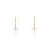 Histoire d'Or Boucles D'oreilles Pendantes Baroque Or Jaune Perles De Culture