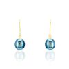Histoire d'Or Boucles D'oreilles Pendantes Severiane Or Jaune Perle De Culture