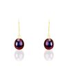 Histoire d'Or Boucles D'oreilles Pendantes Severiane Or Jaune Perle De Culture