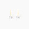 Histoire d'Or Boucles D'oreilles Pendantes Oxyde Rond Or Jaune Oxyde De Zirconium