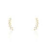 Histoire d'Or Boucles D'oreilles Puces Delia Or Jaune Oxyde De Zirconium