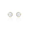 Histoire d'Or Boucles D'oreilles Puces Eddie Or Jaune Oxyde De Zirconium
