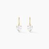 Histoire d'Or Boucles D'oreilles Djimmy Or Jaune Oxyde