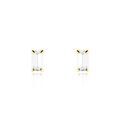 Boucles d'oreille sur Grenoble : Histoire d'Or Boucles D'oreilles Puces Giroflee Or Jaune Oxyde