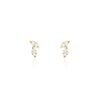 Histoire d'Or Boucles D'oreilles Puces Mix And Match Or Jaune Oxyde De Zirconium