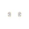 Histoire d'Or Boucles D'oreilles Puces Eddie Or Jaune Oxyde