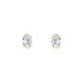 Histoire d'Or Boucles D'oreilles Puces Eddie Or Jaune Oxyde