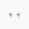 Histoire d'Or Boucles D'oreilles Puces Margaid Or Jaune Oxyde De Zirconium