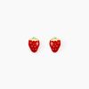 Histoire d'Or Boucles D'oreilles Puces Fraise Or Jaune